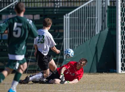 Thumbnail 1 in Green Hope vs Myers Park (NCHSAA 4A Final) photogallery.