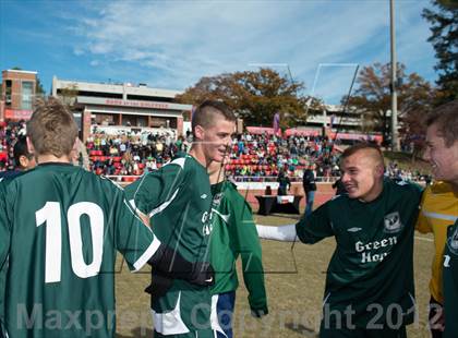 Thumbnail 1 in Green Hope vs Myers Park (NCHSAA 4A Final) photogallery.