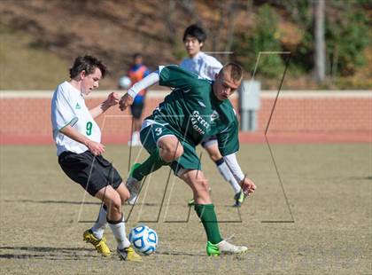 Thumbnail 3 in Green Hope vs Myers Park (NCHSAA 4A Final) photogallery.
