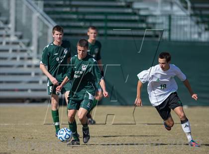 Thumbnail 2 in Green Hope vs Myers Park (NCHSAA 4A Final) photogallery.