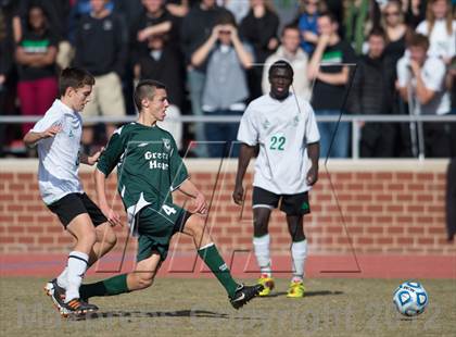 Thumbnail 3 in Green Hope vs Myers Park (NCHSAA 4A Final) photogallery.