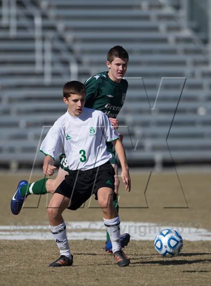 Thumbnail 3 in Green Hope vs Myers Park (NCHSAA 4A Final) photogallery.
