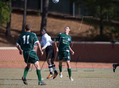 Thumbnail 1 in Green Hope vs Myers Park (NCHSAA 4A Final) photogallery.