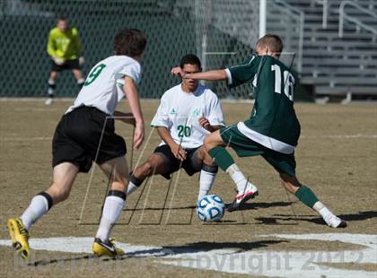 Thumbnail 1 in Green Hope vs Myers Park (NCHSAA 4A Final) photogallery.