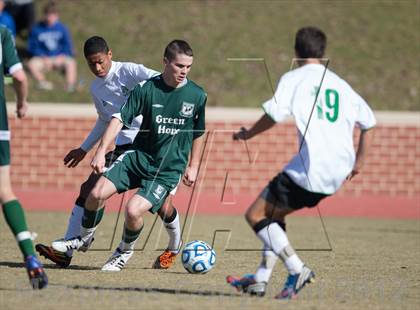 Thumbnail 3 in Green Hope vs Myers Park (NCHSAA 4A Final) photogallery.