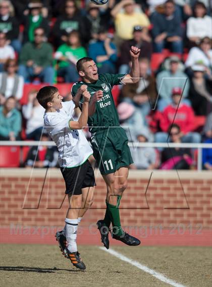 Thumbnail 2 in Green Hope vs Myers Park (NCHSAA 4A Final) photogallery.
