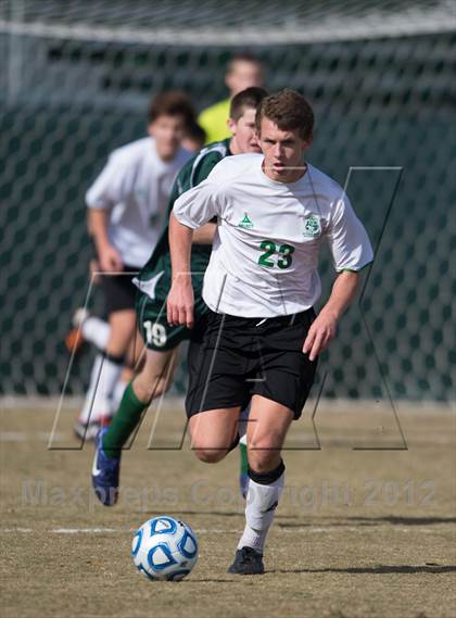 Thumbnail 1 in Green Hope vs Myers Park (NCHSAA 4A Final) photogallery.