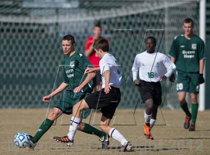 Thumbnail 3 in Green Hope vs Myers Park (NCHSAA 4A Final) photogallery.