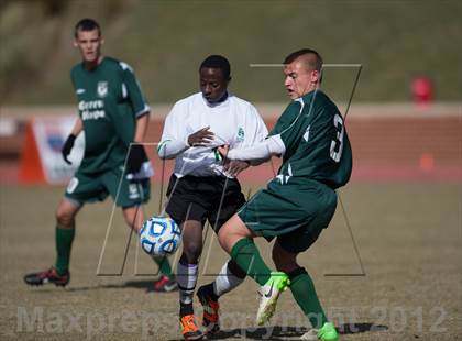 Thumbnail 1 in Green Hope vs Myers Park (NCHSAA 4A Final) photogallery.