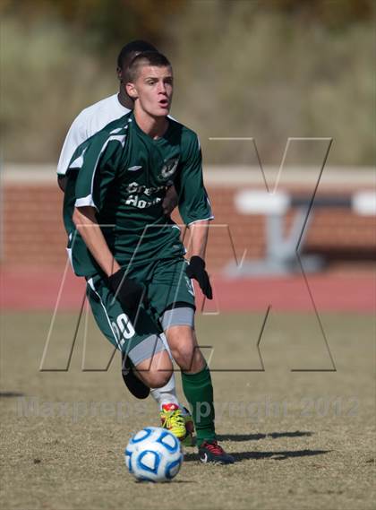 Thumbnail 2 in Green Hope vs Myers Park (NCHSAA 4A Final) photogallery.