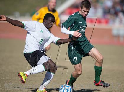 Thumbnail 1 in Green Hope vs Myers Park (NCHSAA 4A Final) photogallery.