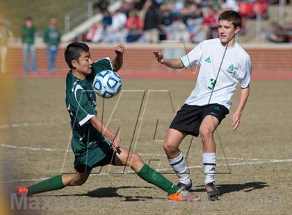 Thumbnail 1 in Green Hope vs Myers Park (NCHSAA 4A Final) photogallery.