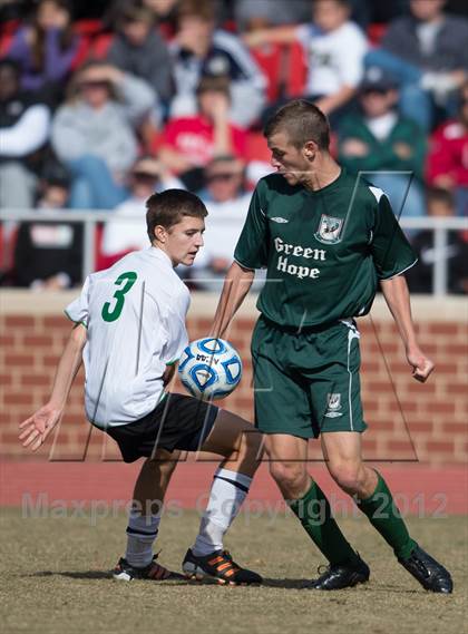 Thumbnail 2 in Green Hope vs Myers Park (NCHSAA 4A Final) photogallery.