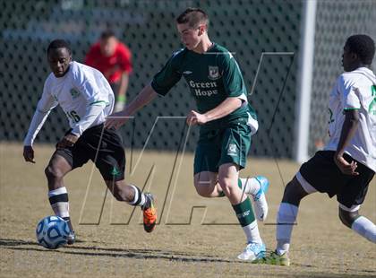 Thumbnail 3 in Green Hope vs Myers Park (NCHSAA 4A Final) photogallery.