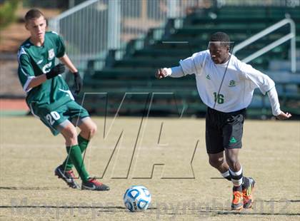 Thumbnail 3 in Green Hope vs Myers Park (NCHSAA 4A Final) photogallery.