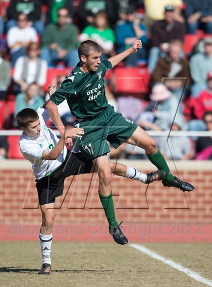 Thumbnail 1 in Green Hope vs Myers Park (NCHSAA 4A Final) photogallery.