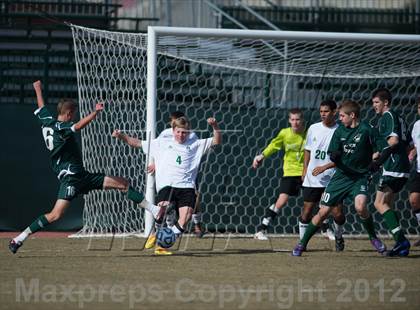 Thumbnail 3 in Green Hope vs Myers Park (NCHSAA 4A Final) photogallery.