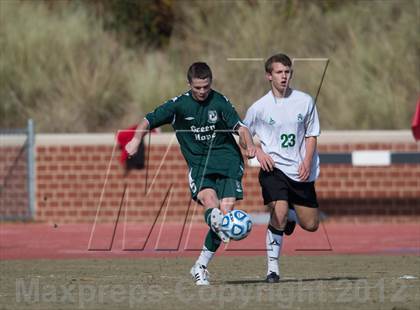 Thumbnail 1 in Green Hope vs Myers Park (NCHSAA 4A Final) photogallery.