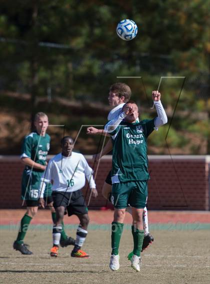 Thumbnail 2 in Green Hope vs Myers Park (NCHSAA 4A Final) photogallery.