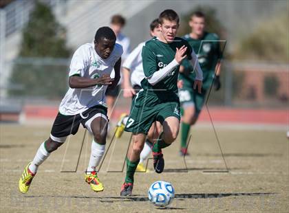 Thumbnail 3 in Green Hope vs Myers Park (NCHSAA 4A Final) photogallery.