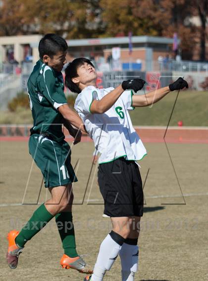 Thumbnail 3 in Green Hope vs Myers Park (NCHSAA 4A Final) photogallery.