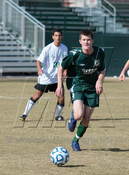 Thumbnail 1 in Green Hope vs Myers Park (NCHSAA 4A Final) photogallery.