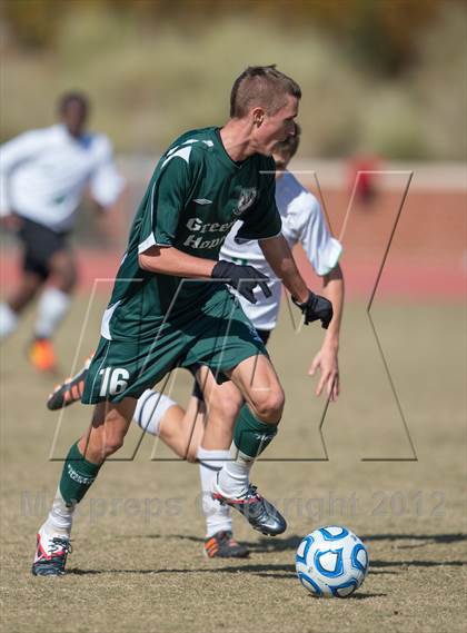 Thumbnail 1 in Green Hope vs Myers Park (NCHSAA 4A Final) photogallery.