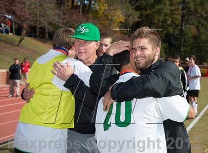 Thumbnail 1 in Green Hope vs Myers Park (NCHSAA 4A Final) photogallery.