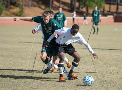 Thumbnail 1 in Green Hope vs Myers Park (NCHSAA 4A Final) photogallery.