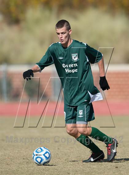 Thumbnail 2 in Green Hope vs Myers Park (NCHSAA 4A Final) photogallery.