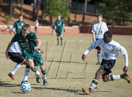 Thumbnail 2 in Green Hope vs Myers Park (NCHSAA 4A Final) photogallery.