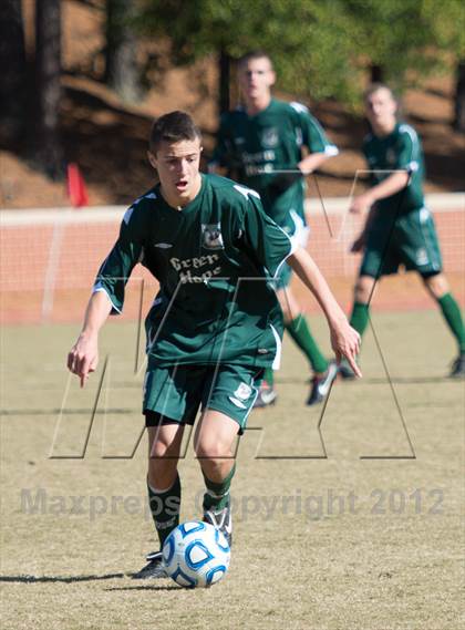 Thumbnail 2 in Green Hope vs Myers Park (NCHSAA 4A Final) photogallery.