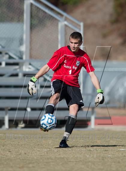 Thumbnail 3 in Green Hope vs Myers Park (NCHSAA 4A Final) photogallery.