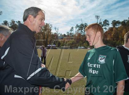 Thumbnail 3 in Green Hope vs Myers Park (NCHSAA 4A Final) photogallery.