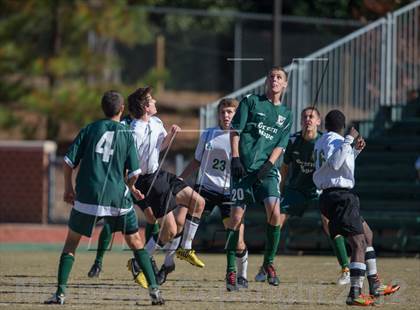 Thumbnail 2 in Green Hope vs Myers Park (NCHSAA 4A Final) photogallery.