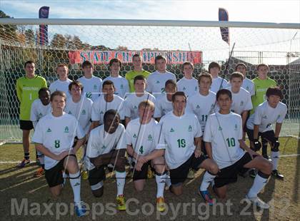 Thumbnail 1 in Green Hope vs Myers Park (NCHSAA 4A Final) photogallery.