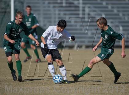 Thumbnail 2 in Green Hope vs Myers Park (NCHSAA 4A Final) photogallery.