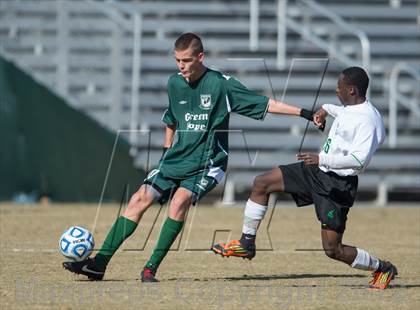 Thumbnail 3 in Green Hope vs Myers Park (NCHSAA 4A Final) photogallery.