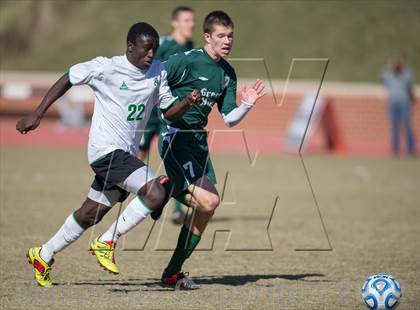 Thumbnail 2 in Green Hope vs Myers Park (NCHSAA 4A Final) photogallery.