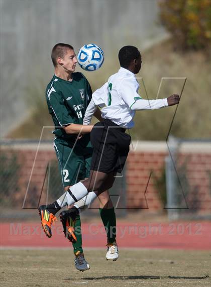 Thumbnail 1 in Green Hope vs Myers Park (NCHSAA 4A Final) photogallery.