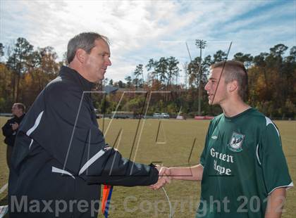 Thumbnail 2 in Green Hope vs Myers Park (NCHSAA 4A Final) photogallery.