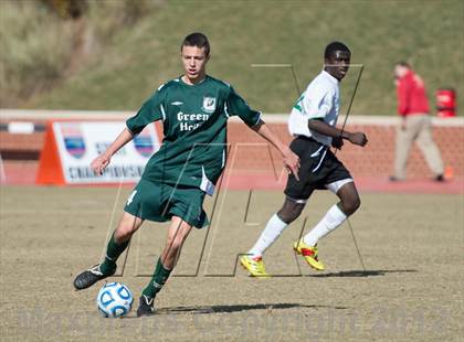 Thumbnail 2 in Green Hope vs Myers Park (NCHSAA 4A Final) photogallery.