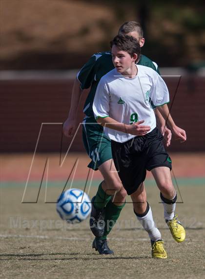 Thumbnail 1 in Green Hope vs Myers Park (NCHSAA 4A Final) photogallery.