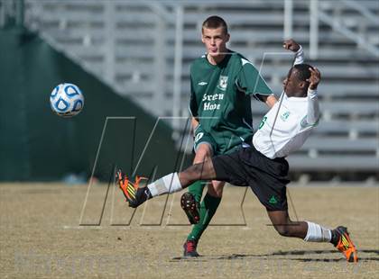 Thumbnail 1 in Green Hope vs Myers Park (NCHSAA 4A Final) photogallery.