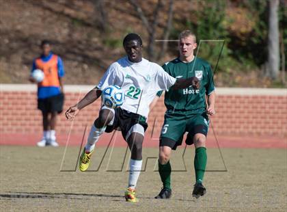 Thumbnail 3 in Green Hope vs Myers Park (NCHSAA 4A Final) photogallery.