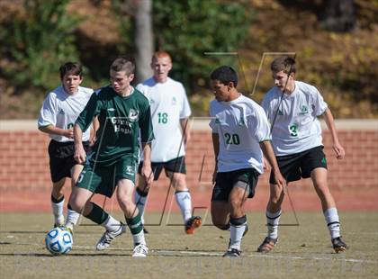 Thumbnail 2 in Green Hope vs Myers Park (NCHSAA 4A Final) photogallery.