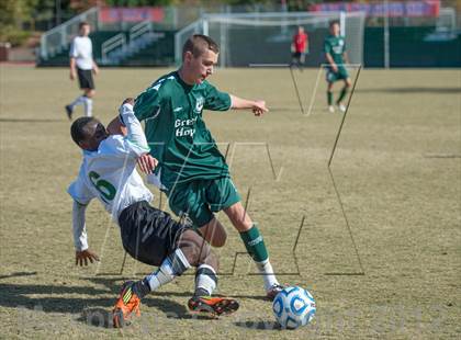 Thumbnail 2 in Green Hope vs Myers Park (NCHSAA 4A Final) photogallery.