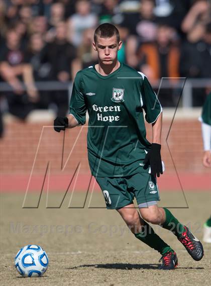 Thumbnail 2 in Green Hope vs Myers Park (NCHSAA 4A Final) photogallery.