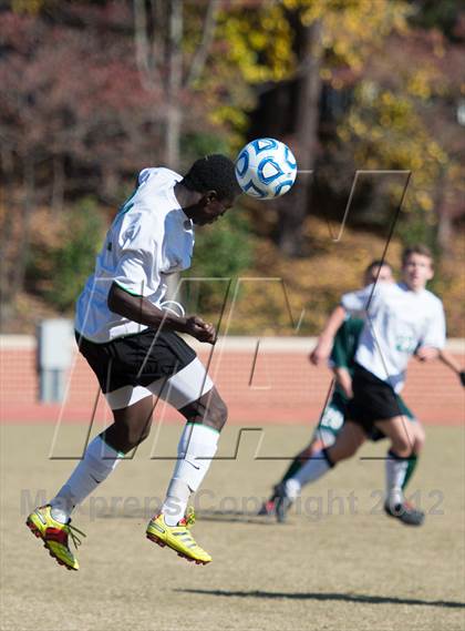 Thumbnail 1 in Green Hope vs Myers Park (NCHSAA 4A Final) photogallery.