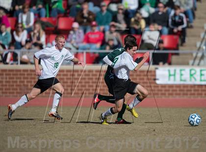 Thumbnail 3 in Green Hope vs Myers Park (NCHSAA 4A Final) photogallery.